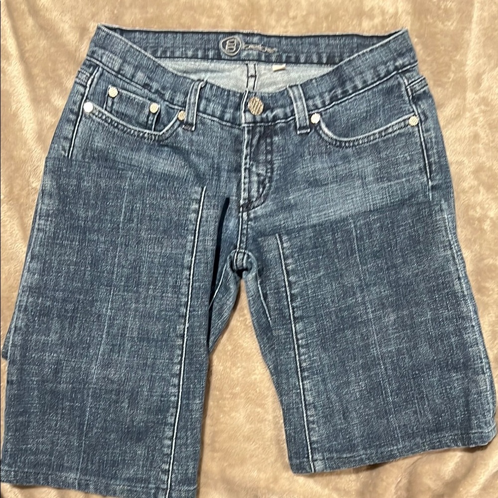 Blue Denim Shorts